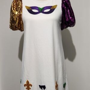 TCEC Mardi GRAS Party Dress